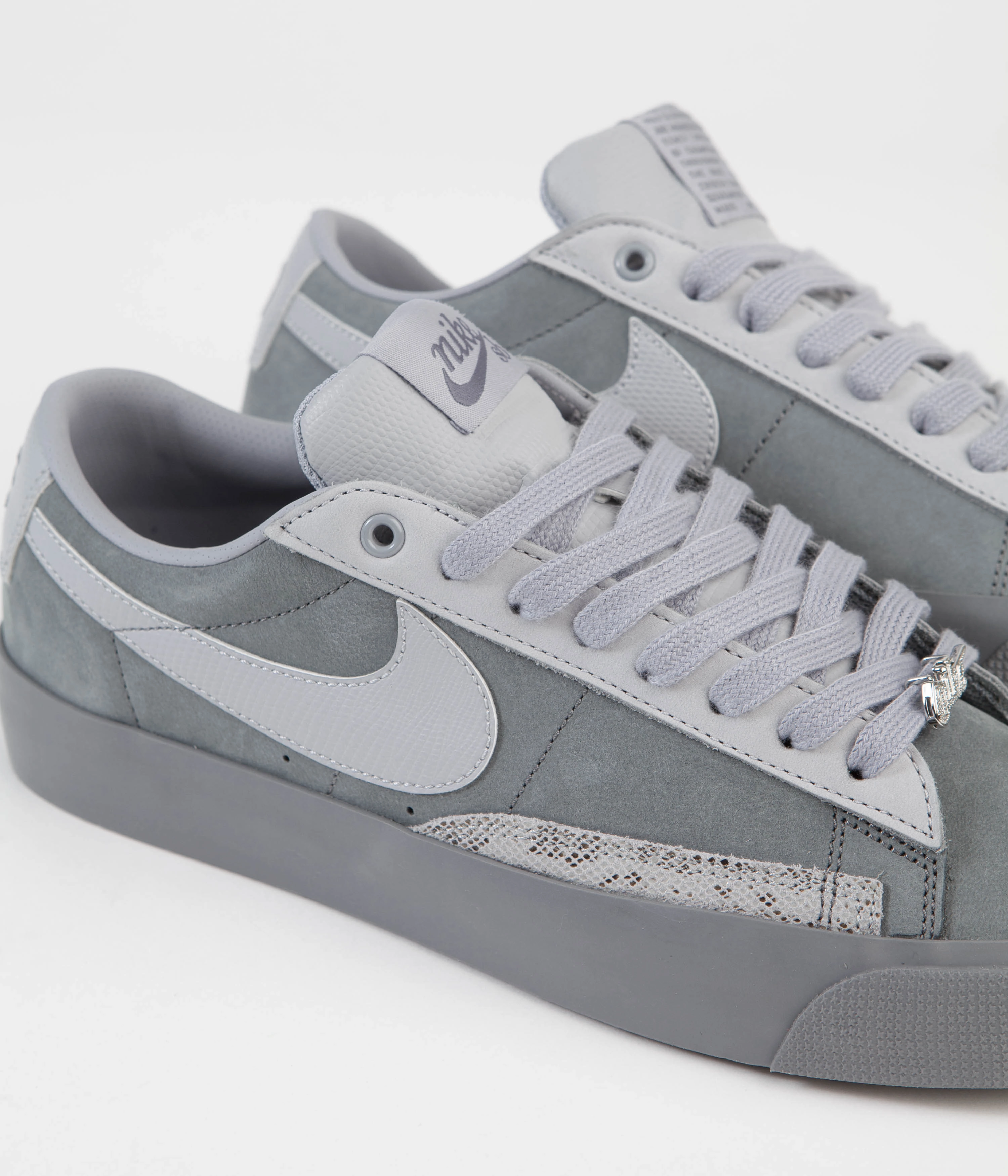 Nike SB x FPAR Blazer Low Shoes - Cool Grey / Wolf Grey Asics Gt-2000 7 Running Shoes