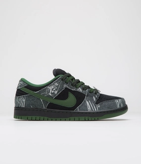 Nike SB x There Skateboards Dunk Low Shoes - Black / Gorge Green - Summit White Asics Gel Nyc Shoe
