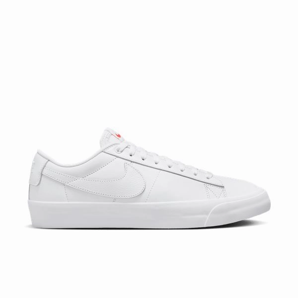 Nike SB Zoom Blazer Low PRO GT ISO "Triple White" White - White - White Asics Ard Shoes