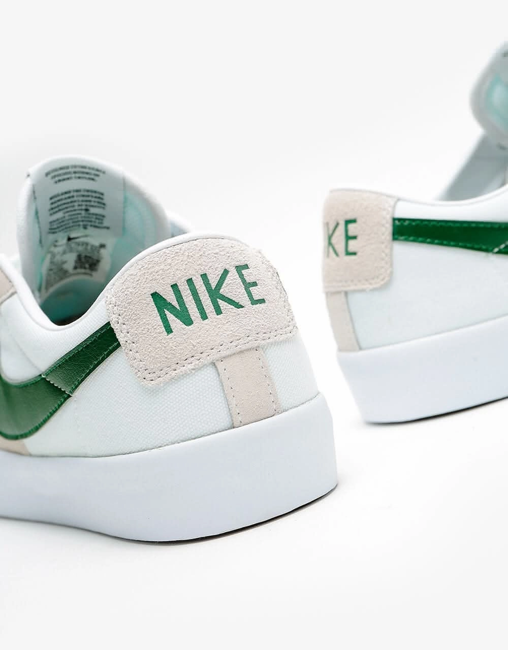 Nike SB Zoom Blazer Low Pro GT Skate Shoes - White/Fir-White-Gum Lt Brown Asics Best Walking Shoe