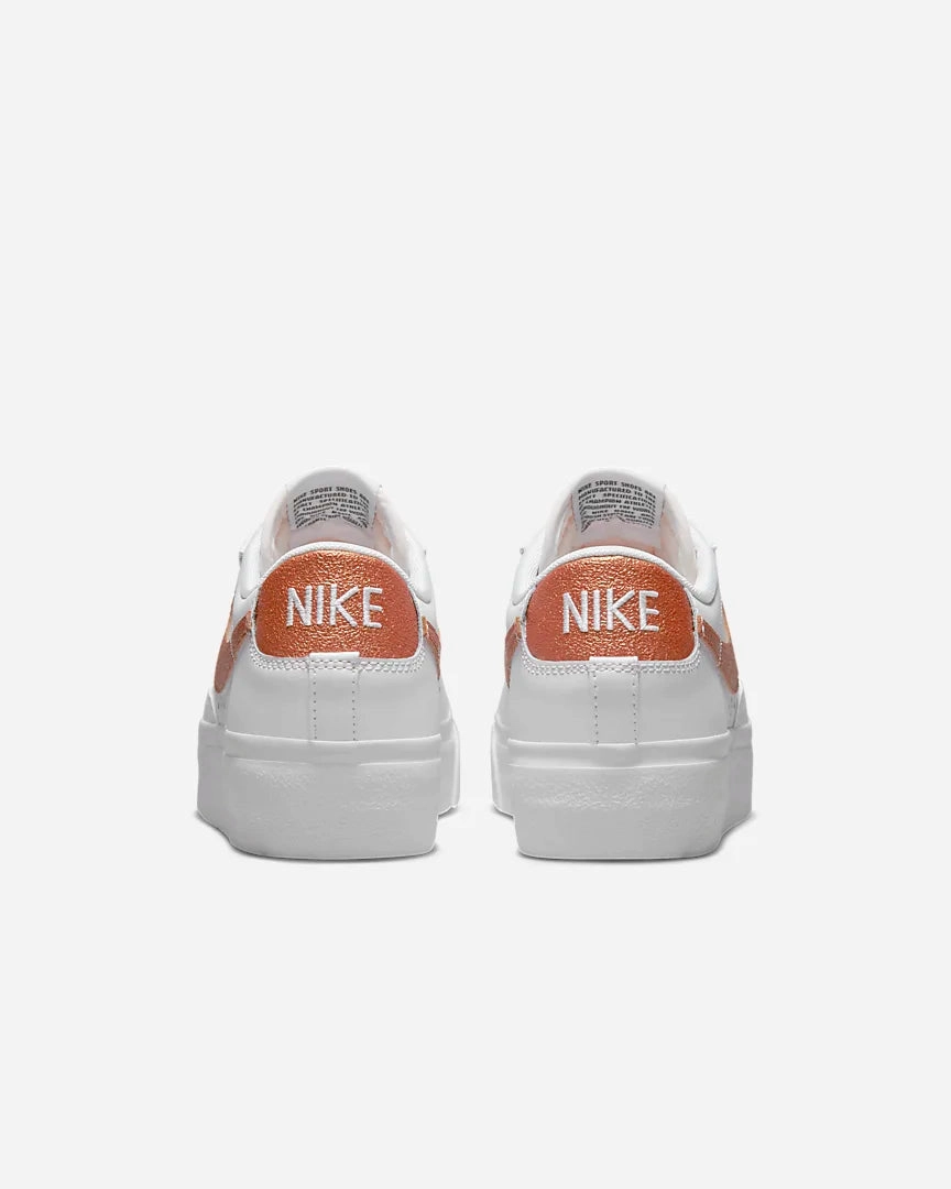 Nike W Blazer Low Platform - White / Sail / Copper Asics Netburner Ballistic Ff Mt 3 Volleyball Shoes