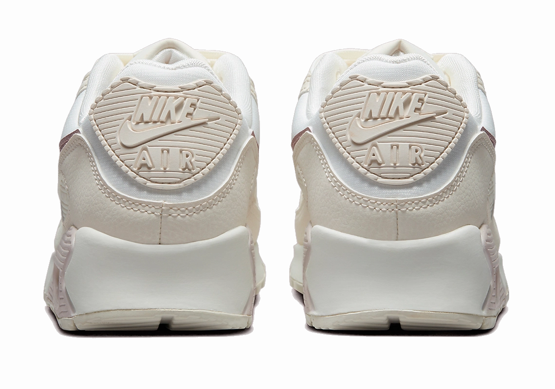 Nike Women's Air Max 90 Shoes - Sail / Pink Oxford / Phantom Most Cushioned Asics Shoes