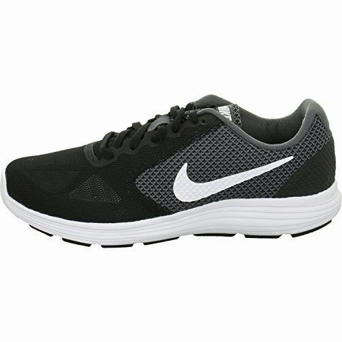 Best Road Run Shoes Nike Women's Revolution 3 Dark Grey/White-Black Running Shoes-6 UK (8 US) (819302)
