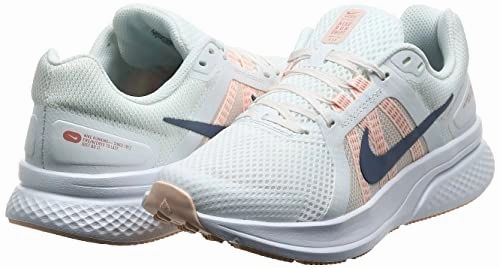 Nike Women's Run Swift 2 White Running Shoes 8.5 US (CU3528-100), Smtwht/Ashslt Gel-excite Running Shoes