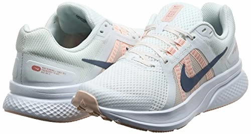 Running Shoes London Nike Women's Run Swift 2 White Running Shoes 8.5 US (CU3528-100), Smtwht/Ashslt