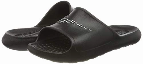 Running Vs Tennis Shoes Nike Women's W Victori One Shwer Slide White Black Gymnastics Shoe (CZ7836-001), 5.5 UK (7.5 US)