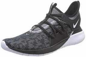 Nike Women's WMNS Flex Contact 3 Black/White Running Shoes-7 UK (AQ7488) Running Shoes For Narrow Feet