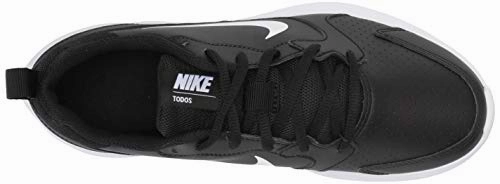 Nike Women's WMNS Todos Black/White Leather Running Shoes-4 UK (6 US) (BQ3201-001) Running New Balance Shoes
