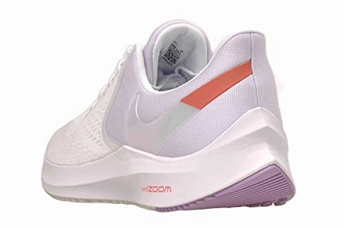 Toe Box Running Shoes Nike Women's WMNS Zoom Winflo 6 Magic Ember-White-Violet Star Low TOP (CW2638-181)