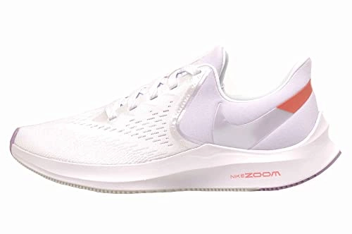 Nike Women's WMNS Zoom Winflo 6 Magic Ember-White-Violet Star Low TOP (CW2638-181) Adrenaline Gts 20 Running Shoes