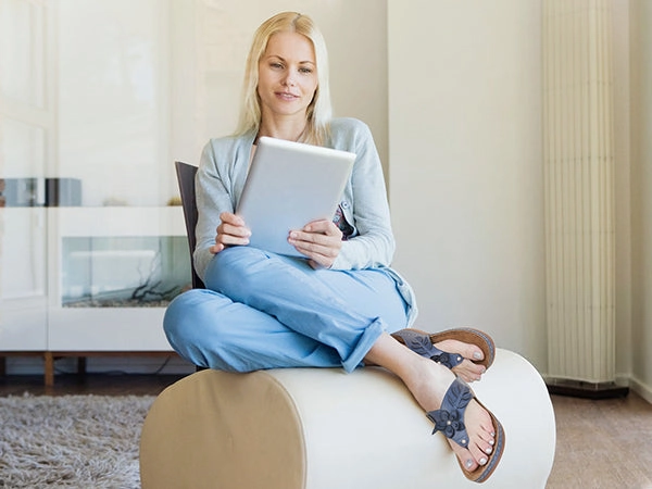 No.15Women's Flip Flops With Arch Support Comfortable Platform Floral Wedges Guys In Flip Flops