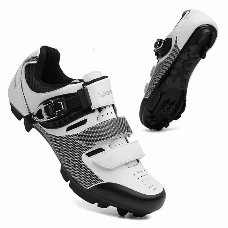 Natalia Flat Shoes Professional Road Cycling Shoes Flat Cleat SPD for Men
