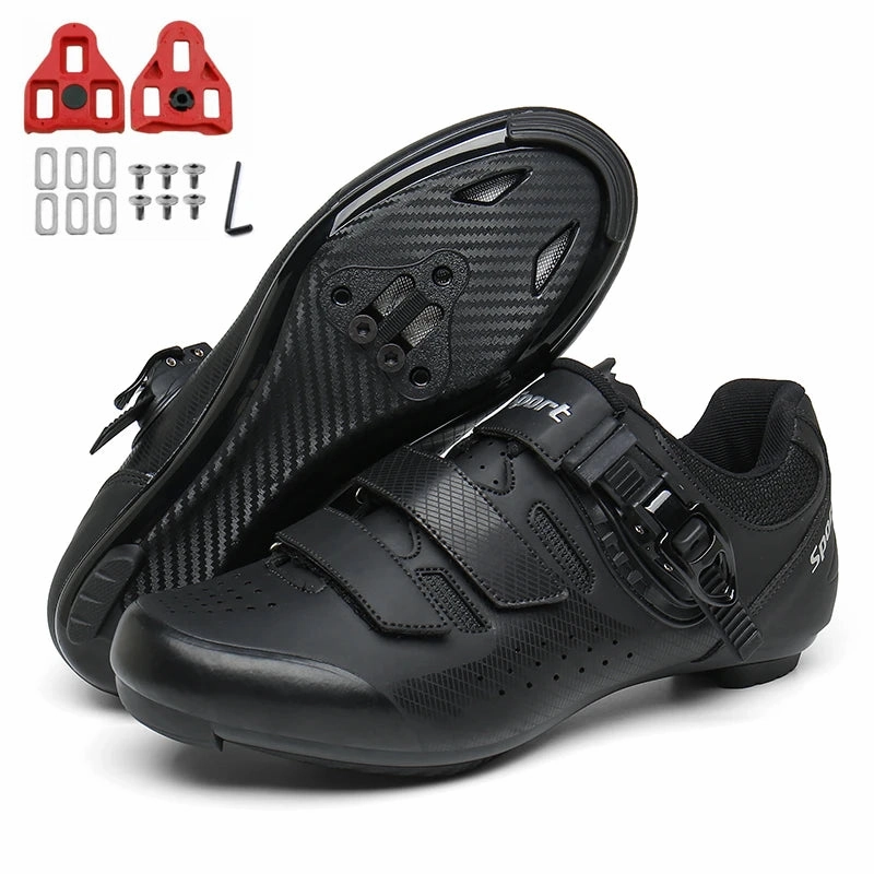 Professional Road Cycling Shoes Flat Cleat SPD for Men Earth Flat Shoes