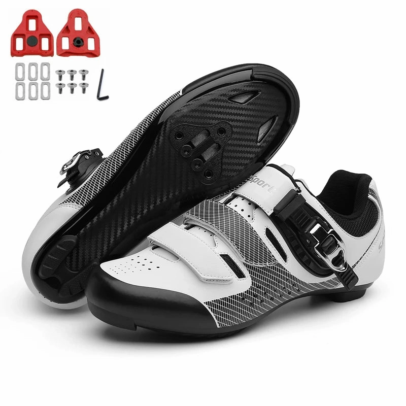 Flats Loafers Shoes Professional Road Cycling Shoes Flat Cleat SPD for Men
