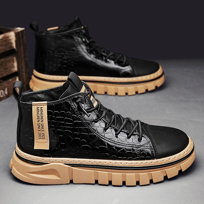 Pants You Can Wear With Shoes Casual Non-Leather Shoes Men Comfortable Sneakers Men Waterproof Non-Slip Outdoor