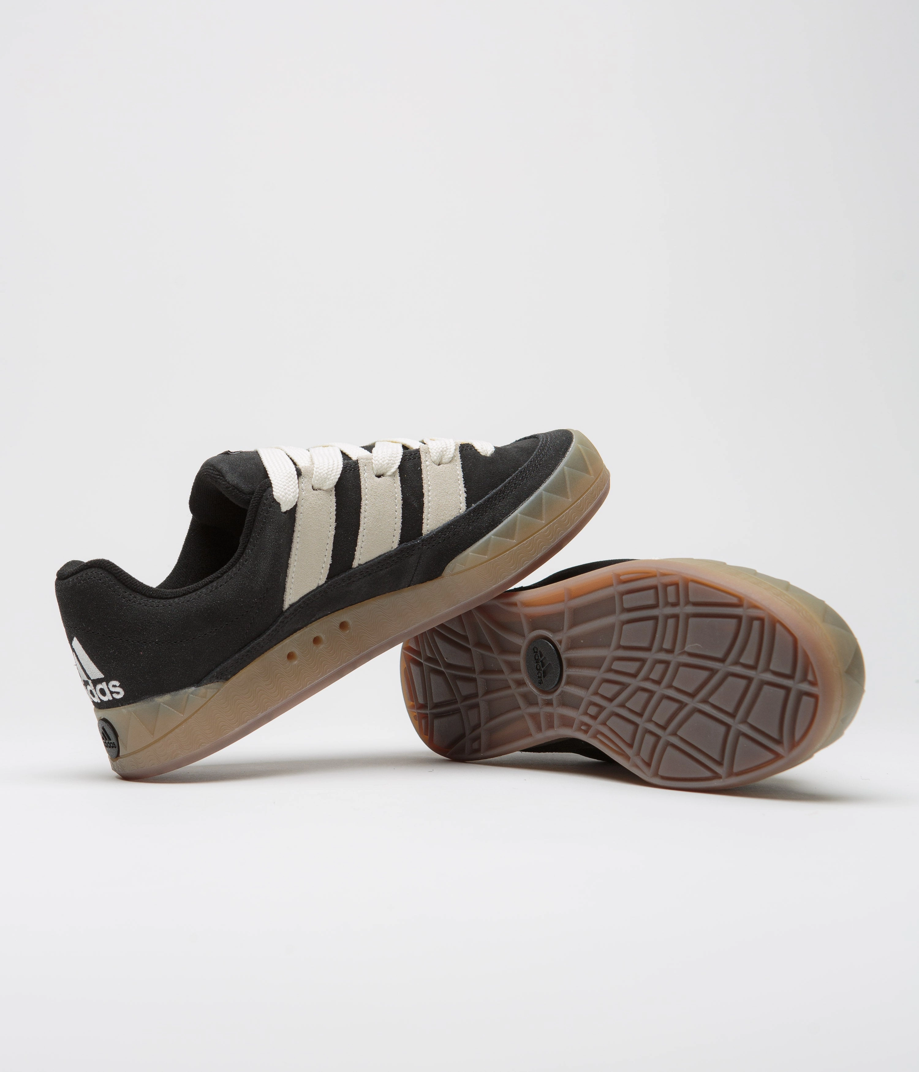 Adidas Adimatic Shoes - Core Black / Off White / Gum3 Superstars Adidas Shoes