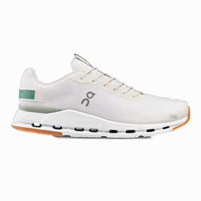 On Running Men's Cloudnova Form Shoes - White / Green Running Shoes Top Rated