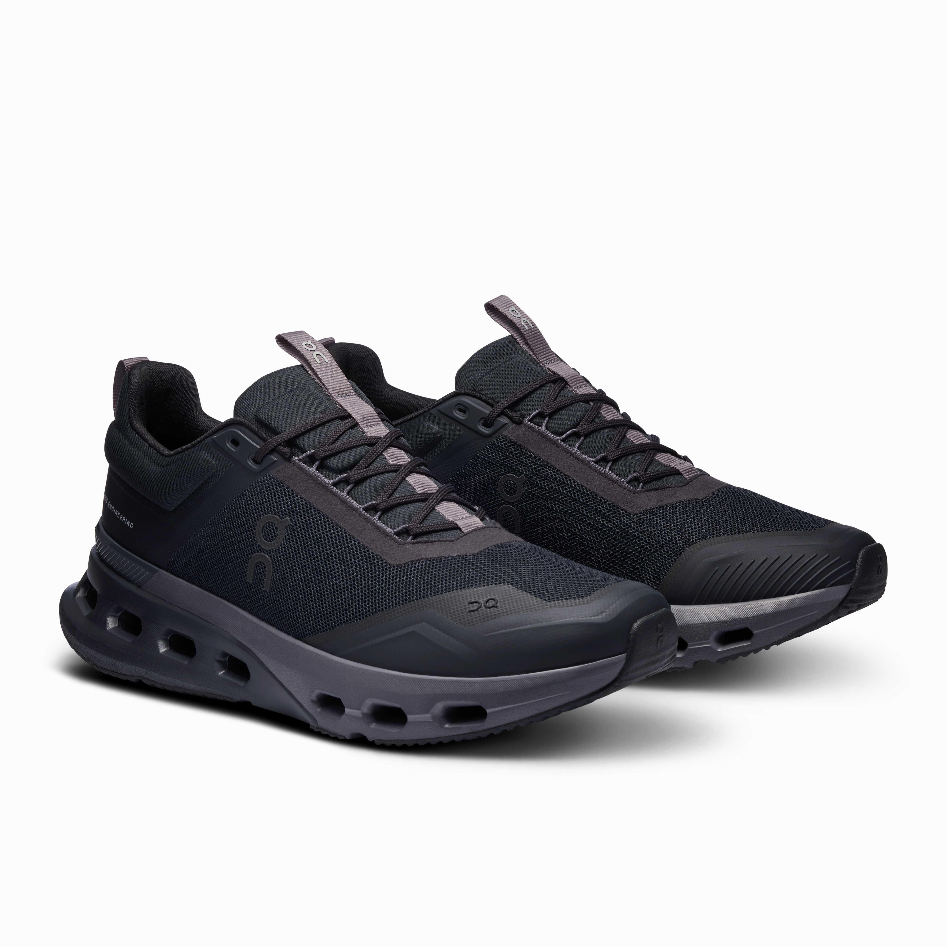 On Running Men's Cloudnova X Shoes - Black / Eclipse Running Shoes Fitting Near Me
