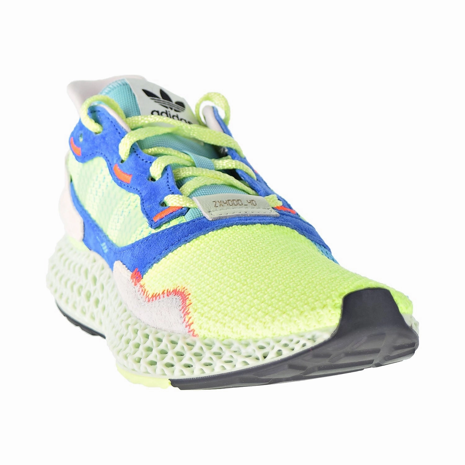 Adidas Everyset Training Shoes Adidas ZX 4000 4D Men's Shoes Hi-Res Yellow-Linen Green-Easy Mint
