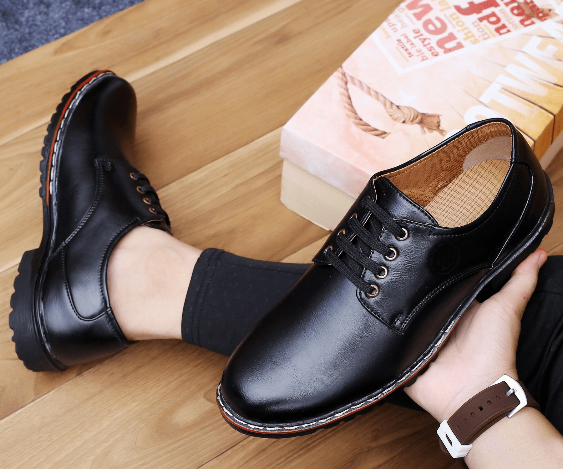 Men's faux Leather Slip On Formal Shoes Anti Skid Sole shoes for men. Docs Loafers