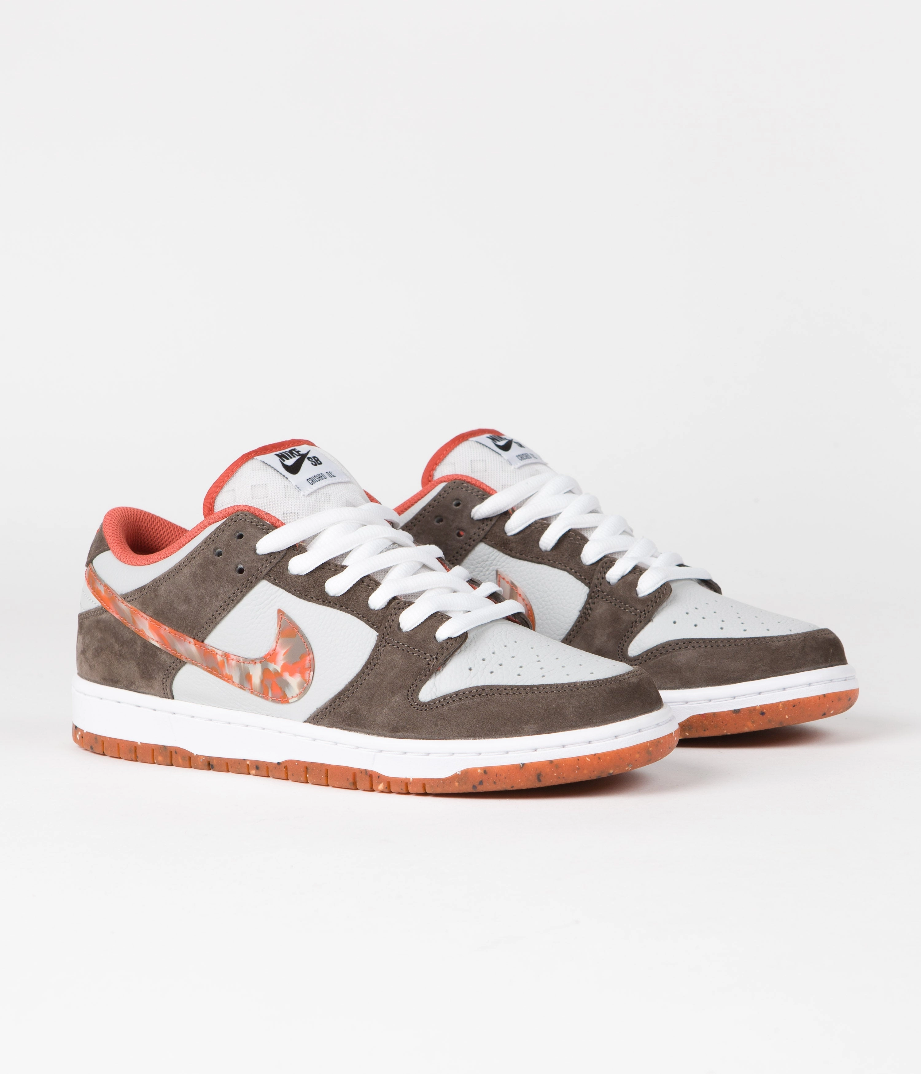 Asics Gel-kahana 8 Running Shoes Nike SB x Crushed DC Dunk Low Pro Shoes - Olive Grey / Manta Orange - Rattan