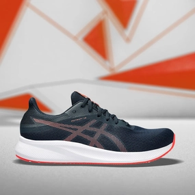 The Best Asics Running Shoes ASICS PATRIOT 13 (M) - FRENCH BLUE/SUNRISE RED RUNNING SHOES