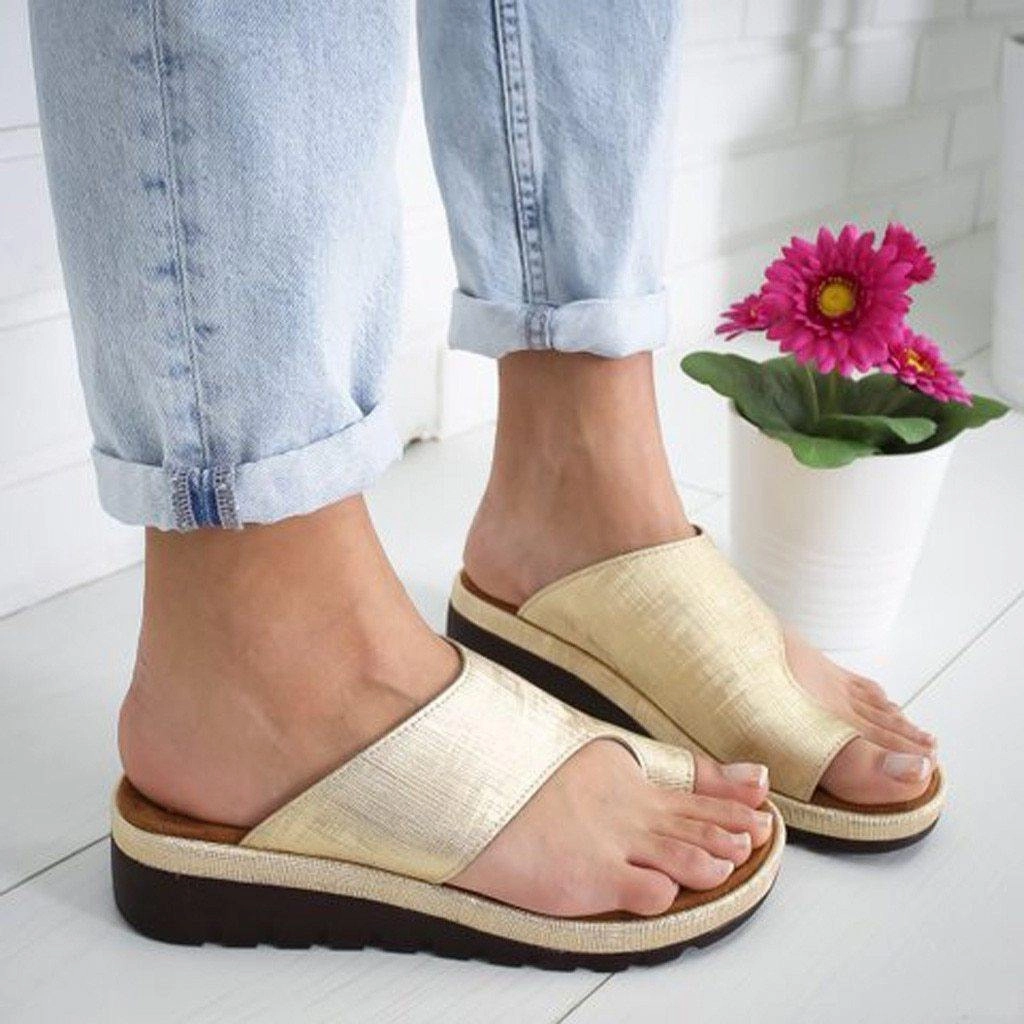 Flip Flops With Jeans Orthopedic Premium Toe Corrector Bunion Comfy Foot Sandals