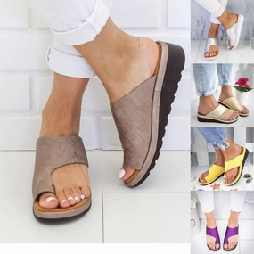Orthopedic Premium Toe Corrector Bunion Comfy Foot Sandals Flip Flops Cobian