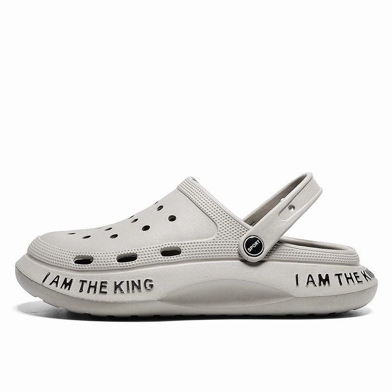 Outdoor Sandals Men Flip Flops Summer EVA Hole Shoes Beach Clogs Sandals Lasource Grenada