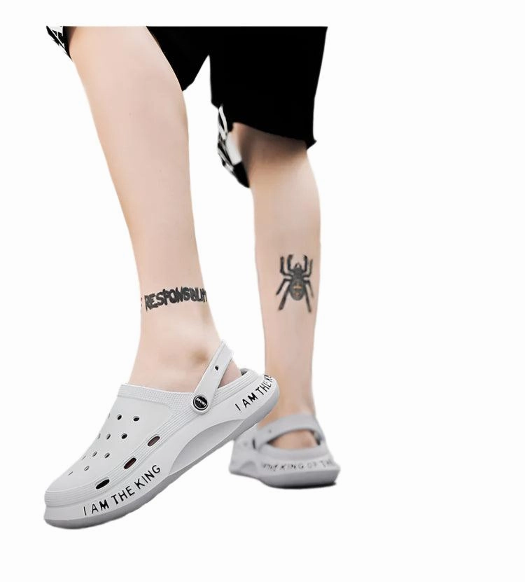 Outdoor Sandals Men Flip Flops Summer EVA Hole Shoes Beach Clogs Sandals Puma