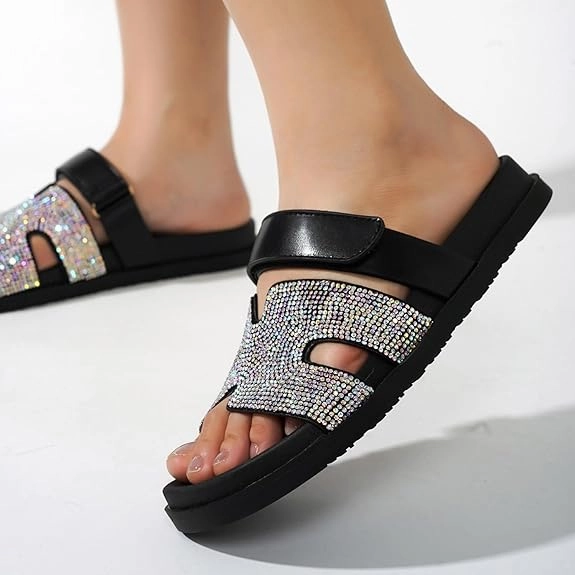 Ilse Jacobsen Glitter Flip Flops Cape Robbin Women's Markuss Sparkly Sandals