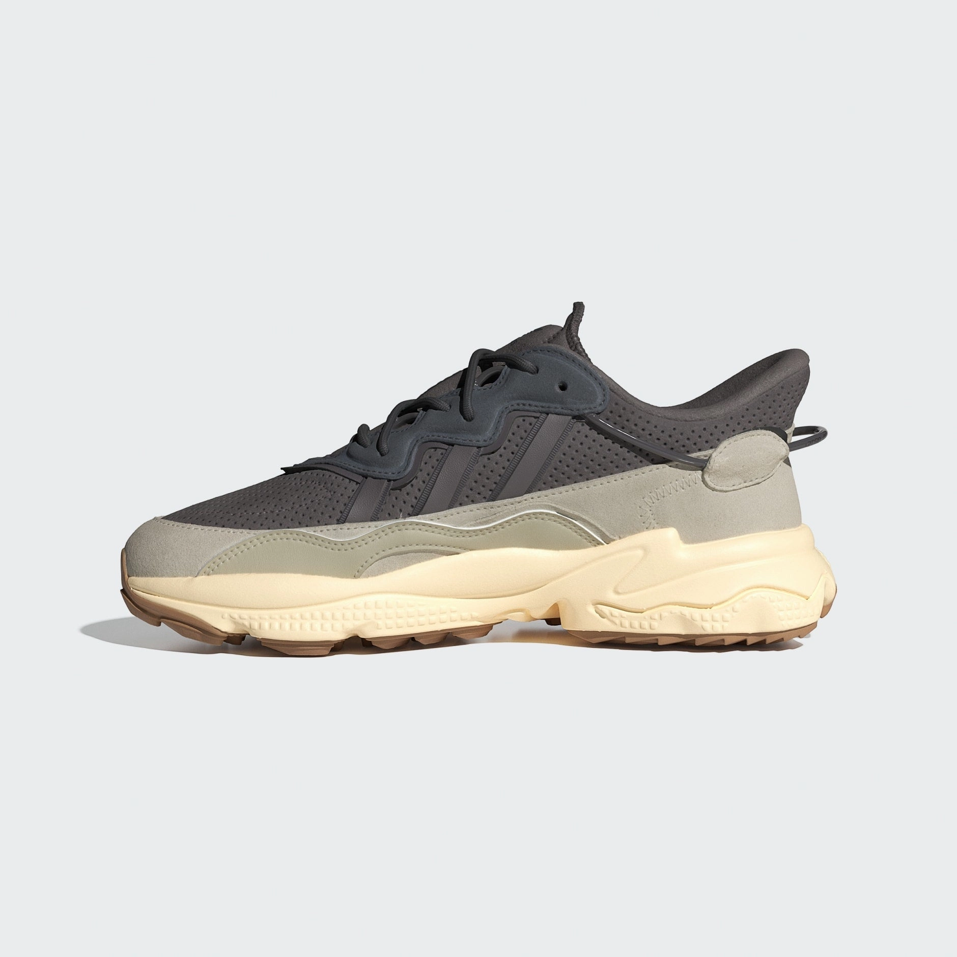 OZWEEGO TR SHOES - Charcoal / Putty Grey / Sand Strata Adidas Fancy Shoes