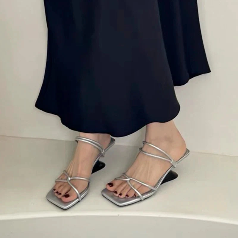 Best Fitting Flip Flops binfenxie  -  High Heels Women Slippers Summer Shoes Fashion Casual Sandals 2024 Designer New Flip Flops Pumps Walking Beach Dress Mujer Shoes