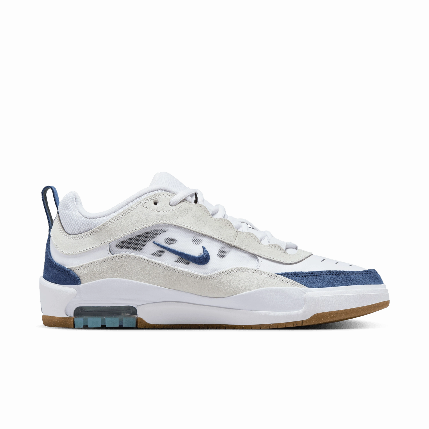 Nike SB Air Max Ishod Shoes - White / Navy - Summit White - Black Asics Gel-kinsei 5 Running Shoe