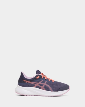 Asics Dad Shoes Patriot 13 Grade School Indigo Fog/Papaya