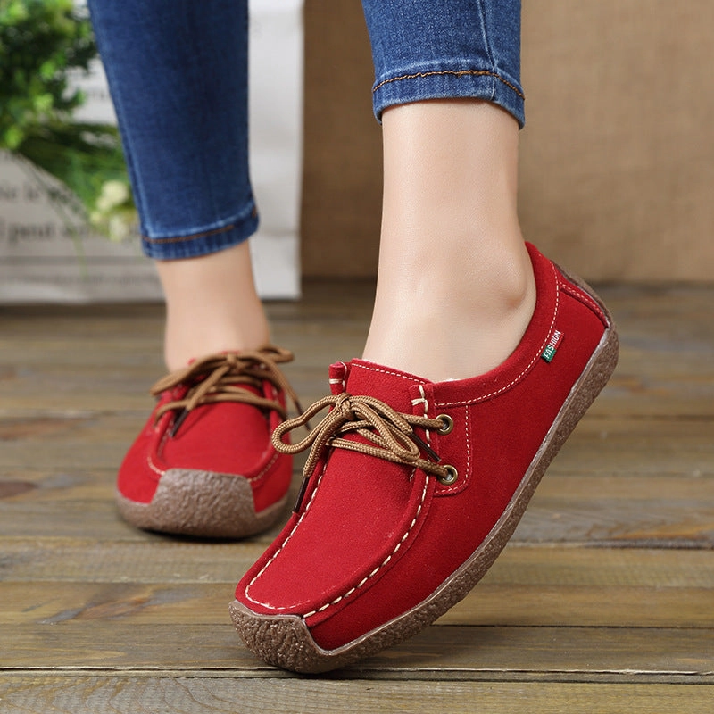 Comfortable Flat Shoes For Wide Feet Mom casual shoes pregnant women flat shoes
