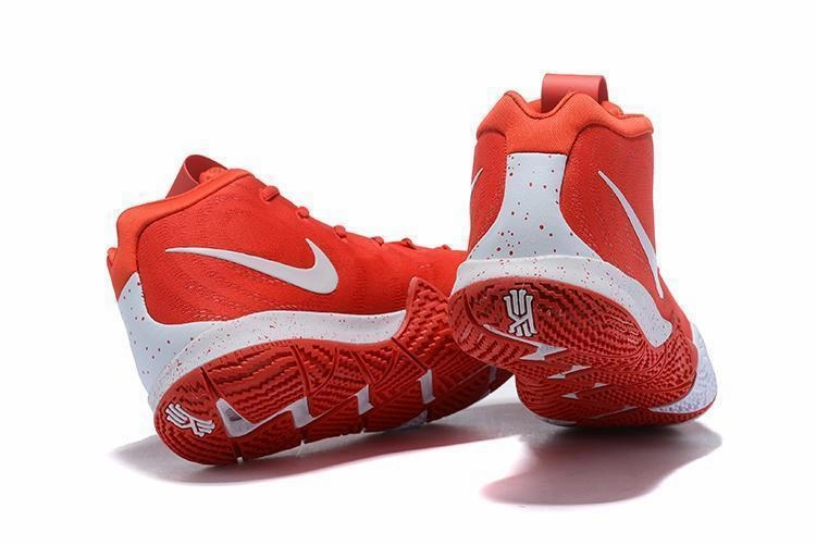 Nike Kyrie 4 Red White Men Basketball Shoes Sale Size US 7,8,8.5,9.5,10,11,12 Most Cushioned Asics Running Shoe