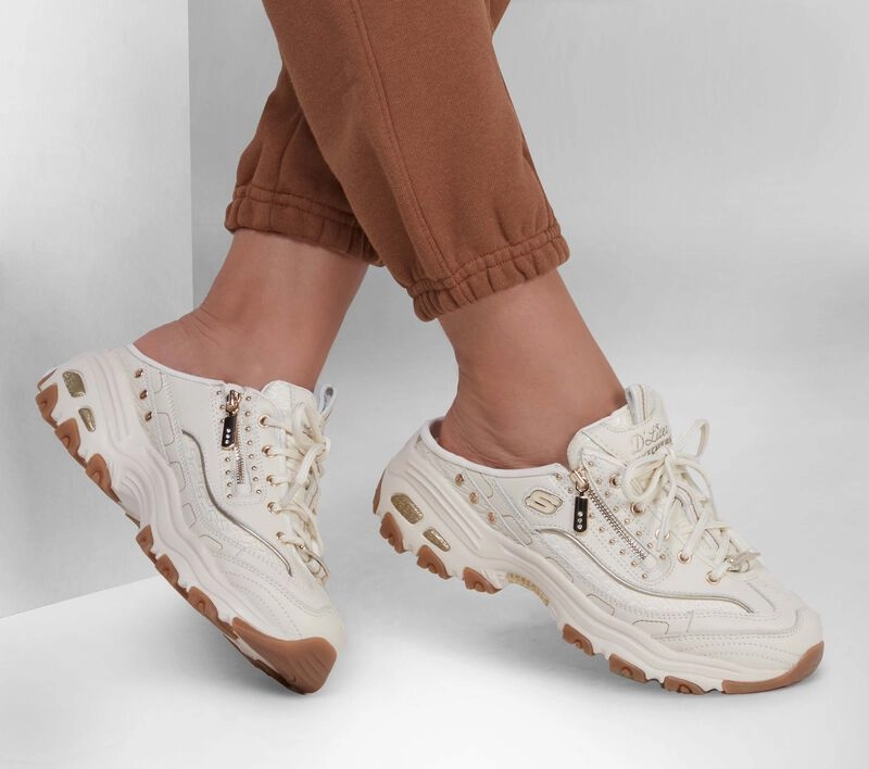 Skechers Women's Premium Heritage D'Lites - Infinite Glow Sneakers Step In Sneakers