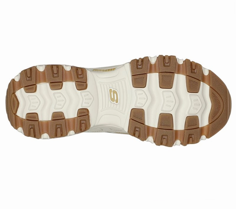 Skechers Women's Premium Heritage D'Lites - Infinite Glow Sneakers Silver Gola Sneakers