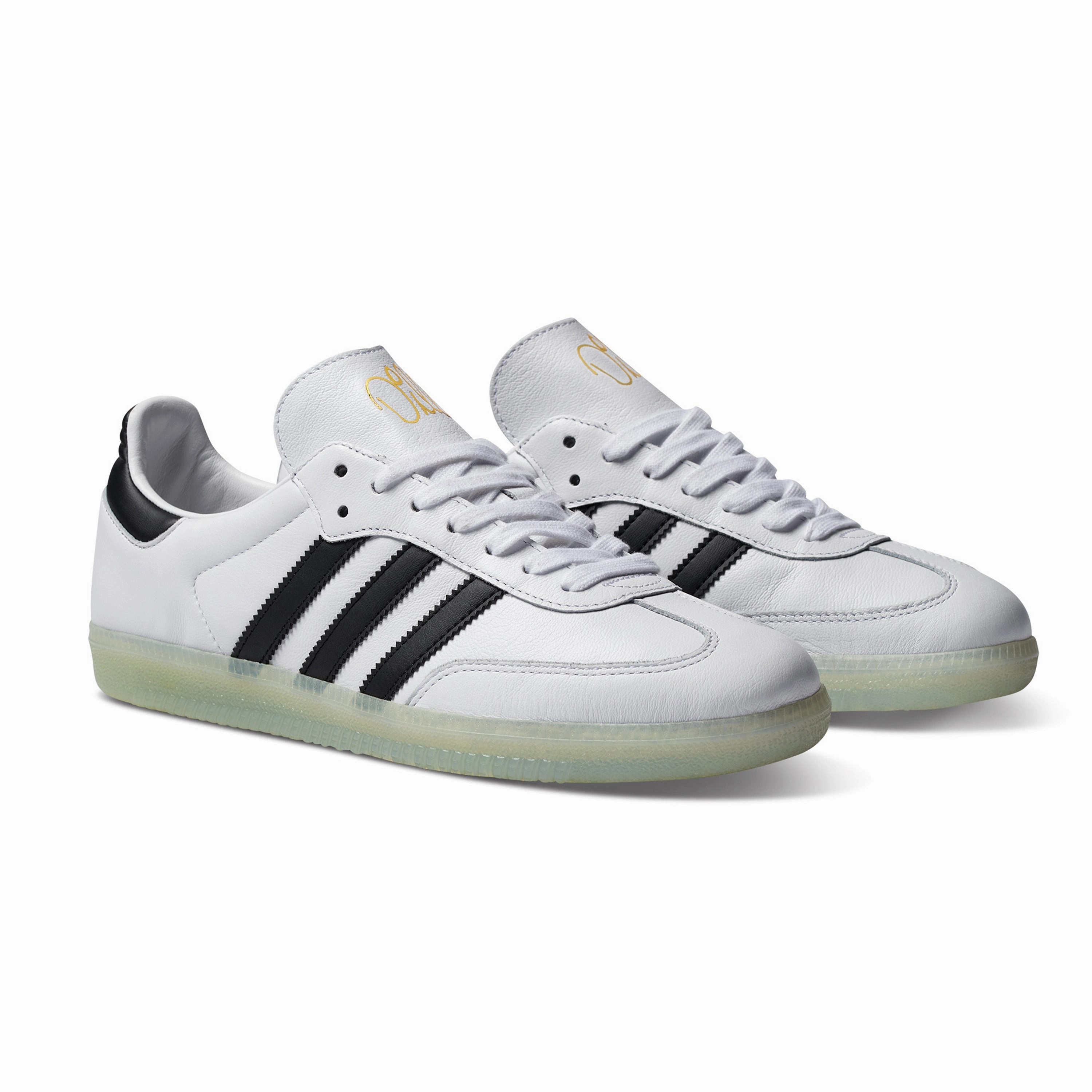 Adidas Swim Shoes ADIDAS JASON DILL SAMBA WHITE / CORE BLACK / GOLD METALLIC