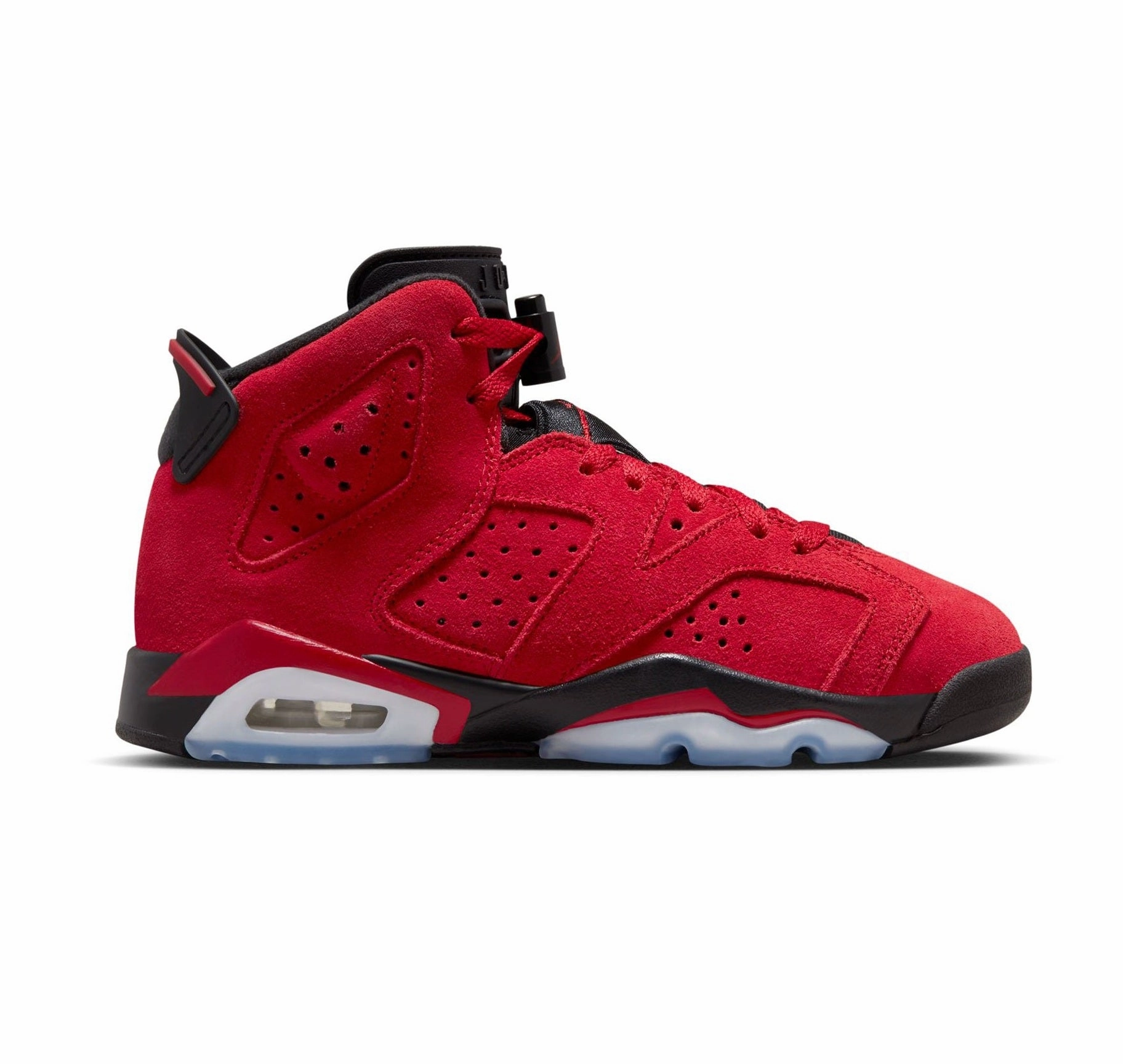 Nike Kids' Jordan 6 Retro Shoes - Varsity Red / Black Walking Shoes Asics