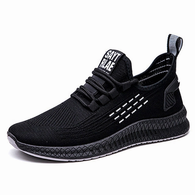Creston Moseco Casual Shoes Fashion Sneakers Men Vulcanized Shoes Air Mesh Mens Trainers Lightweight Casual Shoes Men Black Footware Tenis Masculino