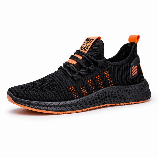 Casual Clip In Bike Shoes Fashion Sneakers Men Vulcanized Shoes Air Mesh Mens Trainers Lightweight Casual Shoes Men Black Footware Tenis Masculino