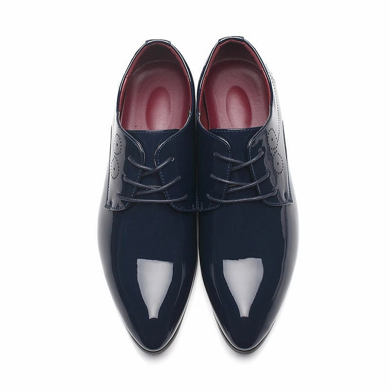 Buy Casual Dress Shoes Men Leather Shoes Men Business Casual Dress Shoes