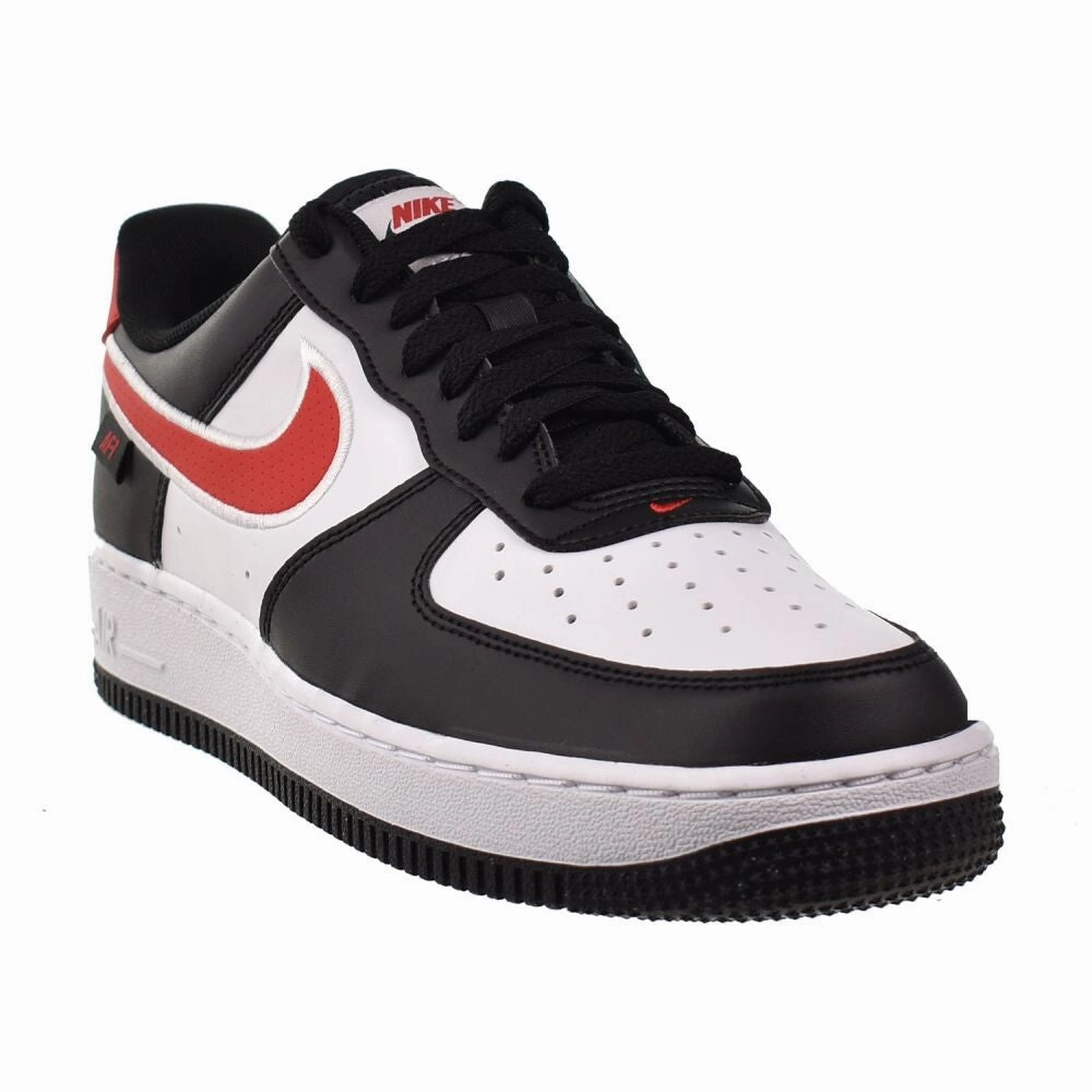 Limited Edition Asics Shoes Nike Air Force 1 '07 Next Nature Men's Shoes Black/University Red-White hm0721-002
