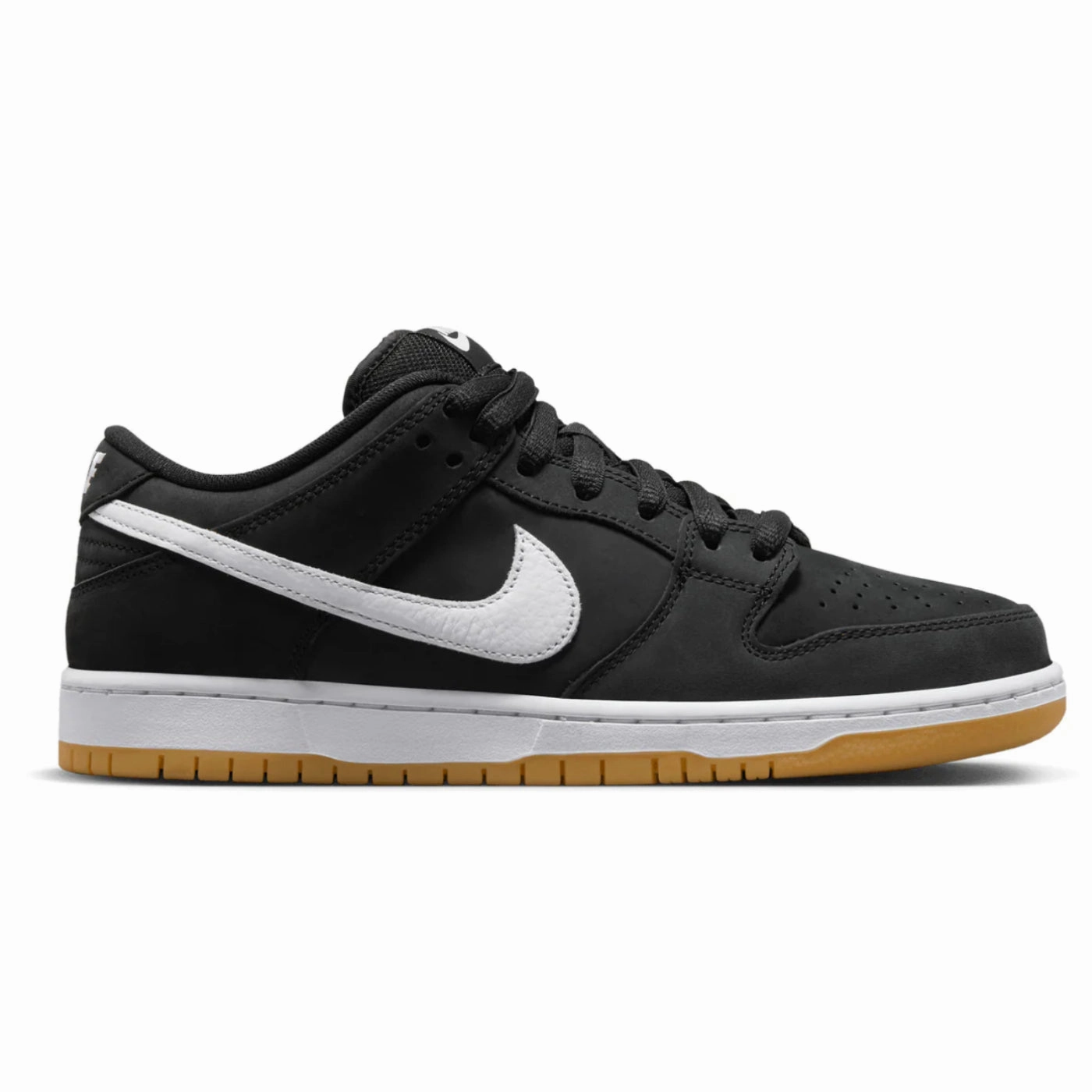 Nike SB Dunk Low Shoes - Black / White - Black - Gum Light Brown Asics Matflex 5 Wrestling Shoes