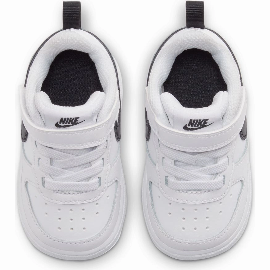 .Nike Toddler Court Borough Low 2 White/Black - (BQ5453 104) - CB - R1L9 Vintage Asics Wrestling Shoes