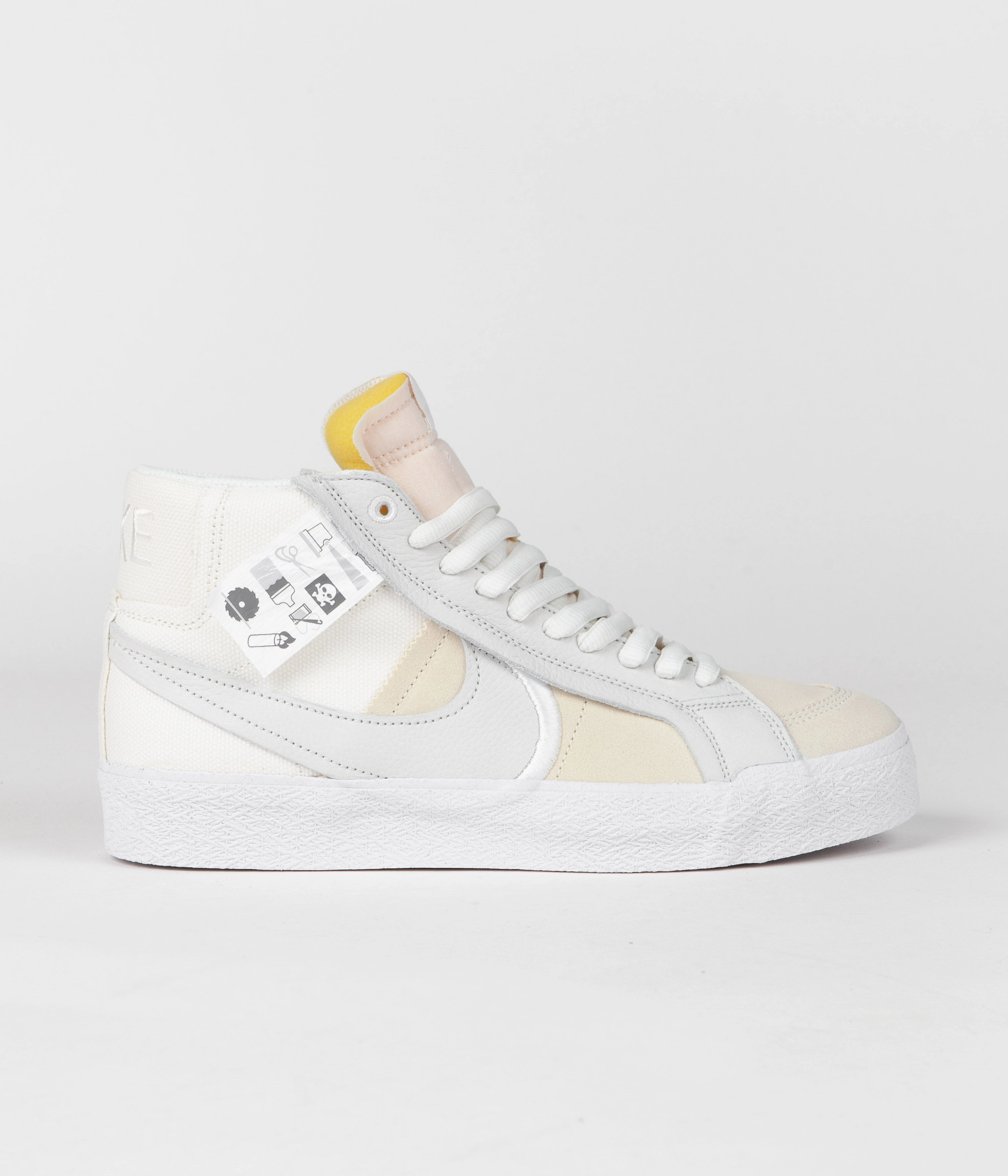 Nike SB Blazer Mid Premium Shoes - Summit White / Summit White Asics Superblast 2 Running Shoe