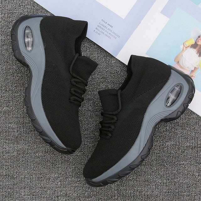 Waffle One Crater Next Nature Casual Shoes Platform Sneakers Women Flats 2020 Breathable Casual Shoes Flats 6 Colors Wedges Sneakers for Women Mesh Sock Zapatos De Mujer