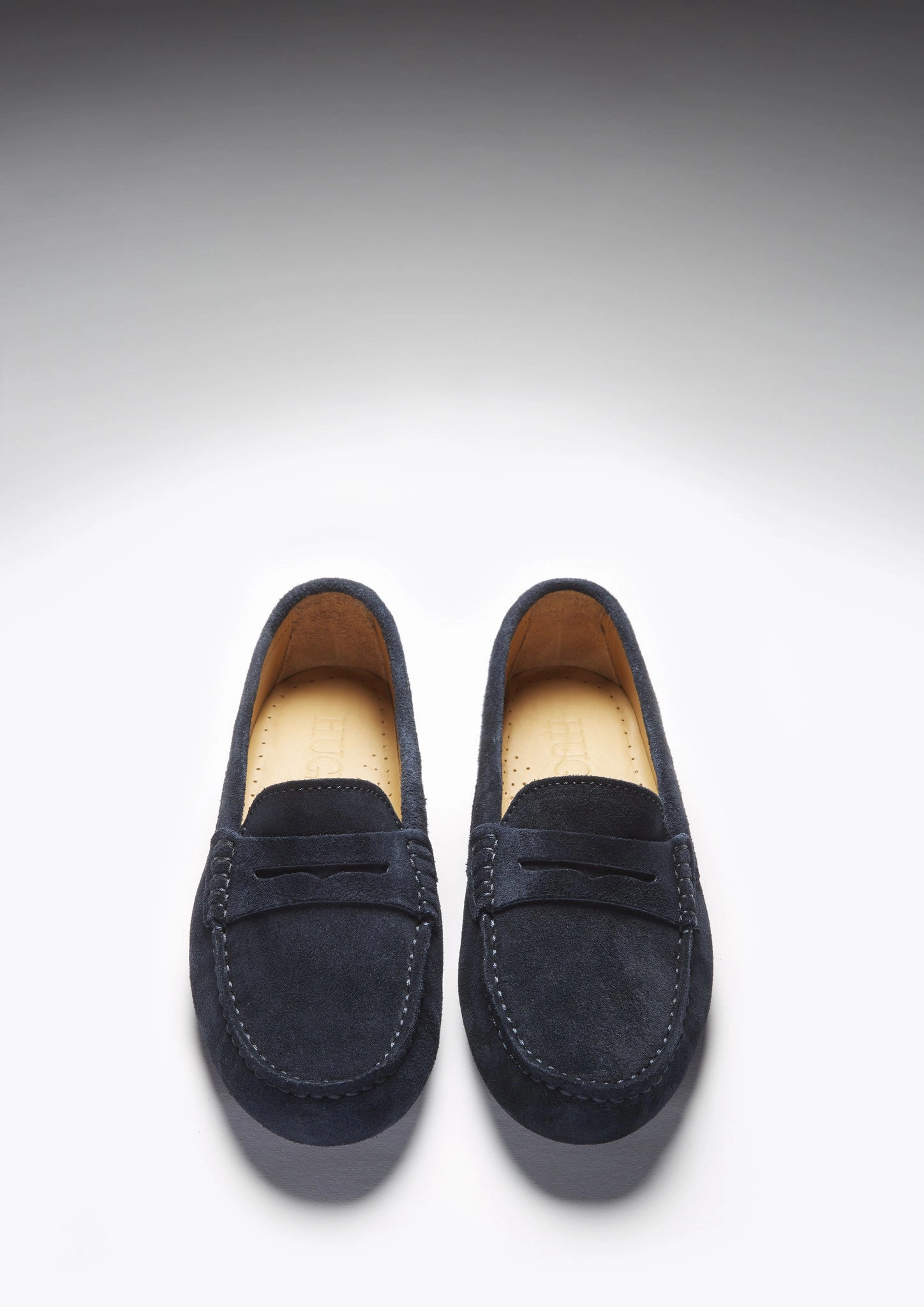 Allen Edmonds Horsebit Loafers Women's Penny Driving Loafers, navy blue suede